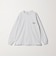 ＜CGS.＞オーガニック コットン ロングスリーブ ロゴ Tシャツ