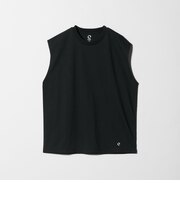 <CGS.>リサイクル ポリエステル LUCK ノースリーブ Tシャツ 吸水速乾 UV軽減