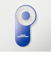 ＜NICE WEATHER＞ロゴ ハンディファン