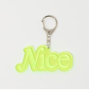 <NICE WEATHER>クリア キーホルダー/NICE