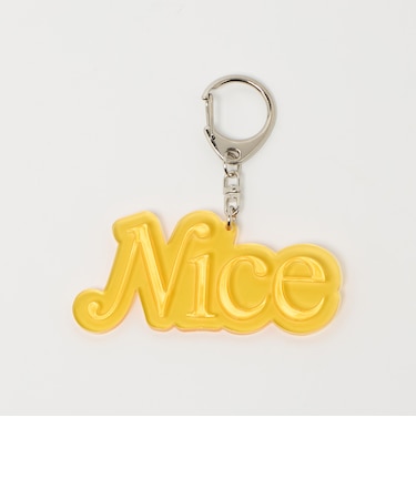 ＜NICE WEATHER＞クリア キーホルダー/NICE