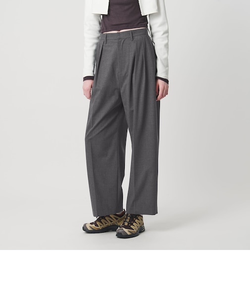 ＜NICE WEATHER＞トロ スラックス/WOMEN