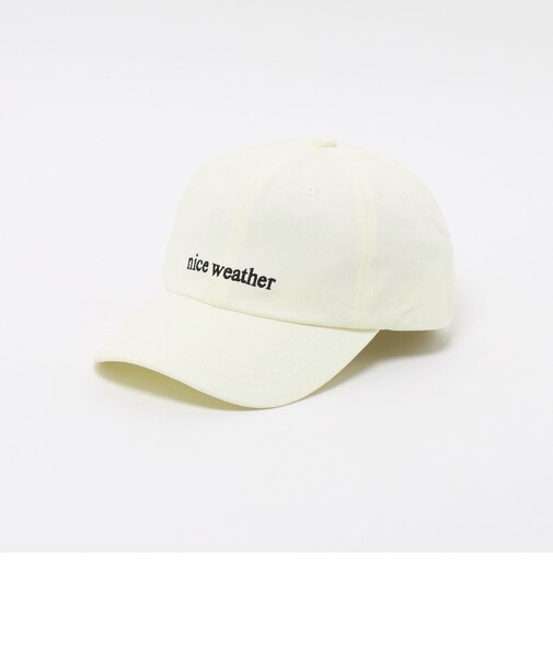 <NICE WEATHER>オリジナルロゴ キャップ 2