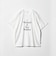 ＜NICE WEATHER＞タイポグラフィ Tシャツ