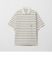 ＜NICE WEATHER＞ボーダー ショートスリーブ ポロシャツ