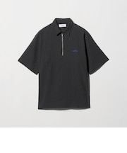 ＜NICE WEATHER＞ハーフジップ ショートスリーブ シャツ