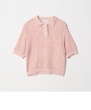 <NICE WEATHER>メッシュ ショートスリーブ ポロシャツ
