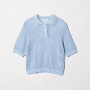 <NICE WEATHER>メッシュ ショートスリーブ ポロシャツ