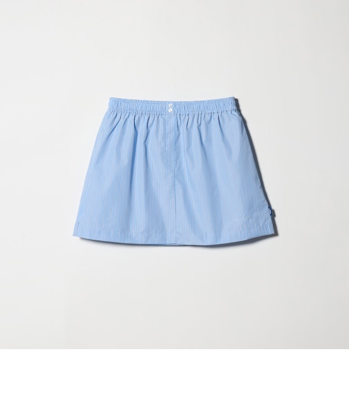 ＜NICE WEATHER＞ストライプ ミニスカート