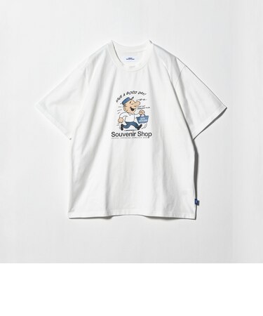 ＜NICE WEATHER＞アイコニックプリント Tシャツ