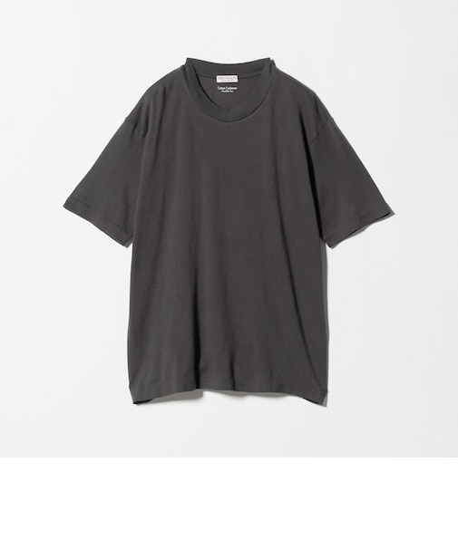 コットン カシミヤ クルーネック Tシャツ ウォッシャブル
