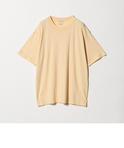 コットン カシミヤ クルーネック Tシャツ ウォッシャブル