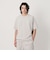 Air Dobby ワイドテーパード クルーネック Tシャツ ヨコストレッチ 吸水速乾 ウォッシャブル