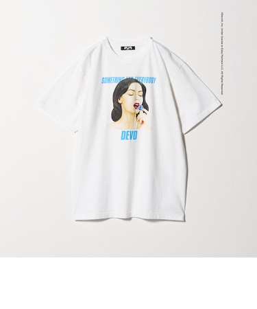 ＜DEVO × BEAUTY&YOUTH＞EVERYTHING プリント Tシャツ