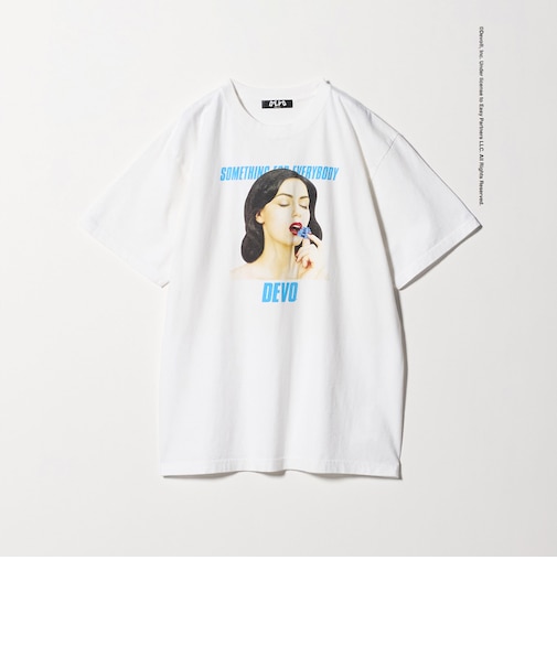 ＜DEVO × BEAUTY&YOUTH＞EVERYTHING プリント Tシャツ