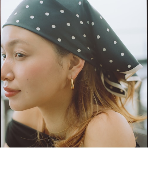 <33×by Preek>ボリューム フープ ピアス