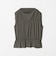 【WEB限定 Wardrobe DAILY MINIMAL】シャーリング ノースリーブトップス