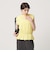 【WEB限定 Wardrobe DAILY MINIMAL】シャーリング ノースリーブトップス