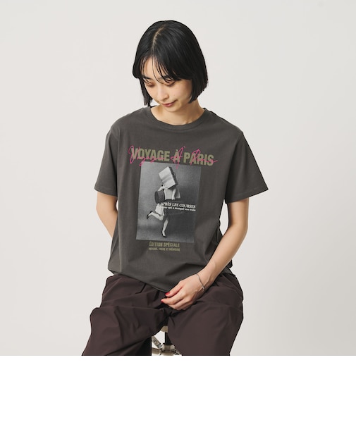 ＜TRICOMER＞VOYAGE プリントTシャツ
