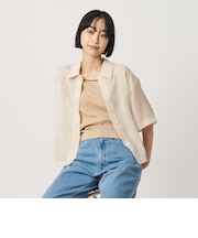 ポリエステル メッシュ ショートスリーブシャツ