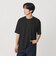リネン テクスチャード クルーネック Tシャツ
