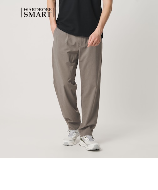 【WEB限定 WARDROBE SMART】サマーファンクション 1P ワイド スラックス【吸水速乾】