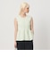 【WEB限定 Wardrobe DAILY MINIMAL】ペプラム2WAY ノースリーブリブニット ウォッシャブル