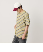 ＜NICE WEATHER＞ボーダー ショートスリーブ Tシャツ