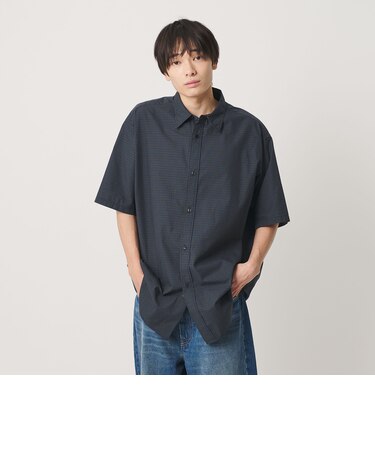 <NICE WEATHER>チェックショートスリーブシャツ