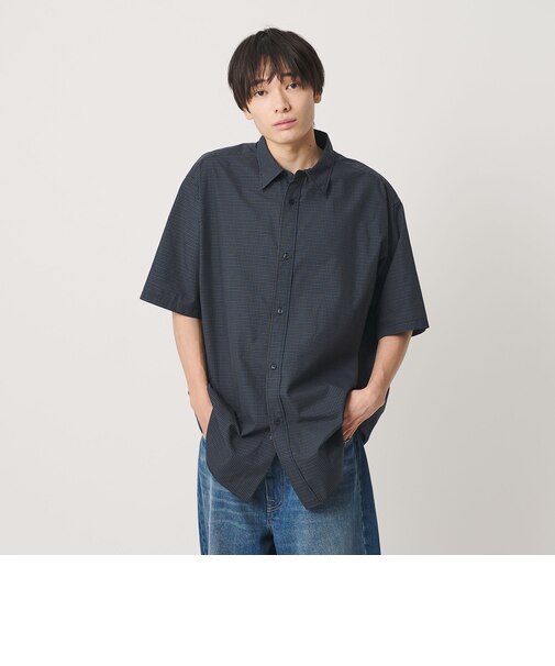 <NICE WEATHER>チェックショートスリーブシャツ