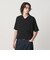KNITEE リネンブレンド メリノ スキッパー ニット Tシャツ ウォッシャブル