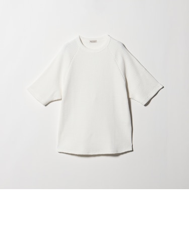 ビッグ ワッフル クルーネック ショートスリーブ Tシャツ
