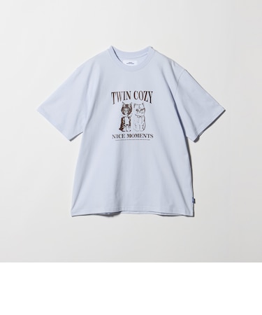 <NICE WEATHER>アニマルプリント Tシャツ