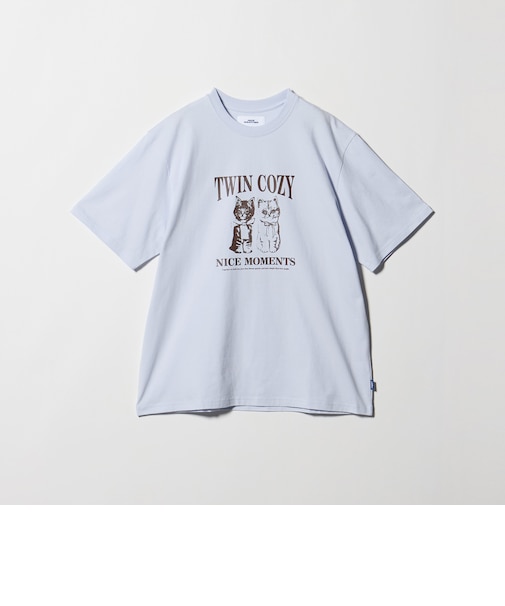 <NICE WEATHER>アニマルプリント Tシャツ