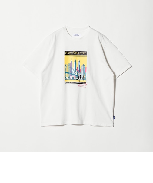 <NICE WEATHER>NYCプリント Tシャツ