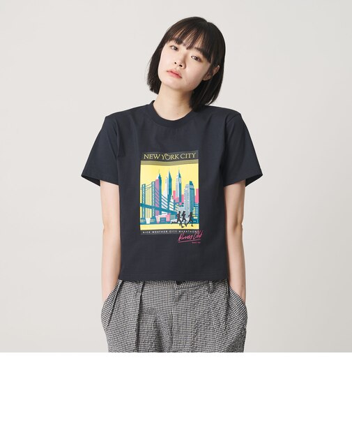 <NICE WEATHER>NYCプリント Tシャツ