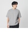クール デオドラント クルーネック ボーダー Tシャツ 接触冷感 抗菌防臭