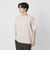 クール デオドラント クルーネック ボーダー Tシャツ 接触冷感 抗菌防臭