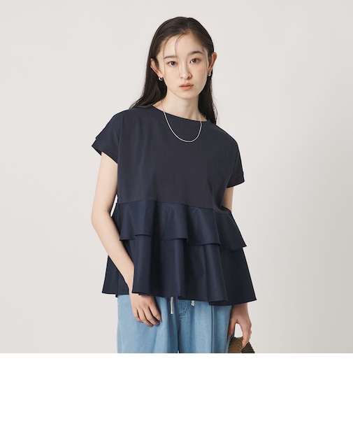 【WEB限定】ペプラム ショートスリーブプルオーバー