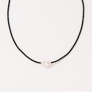 <JAMIRAY>Mini Bean シルクコード ネックレス