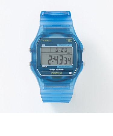＜TIMEX＞T80 トランスルーセント 腕時計