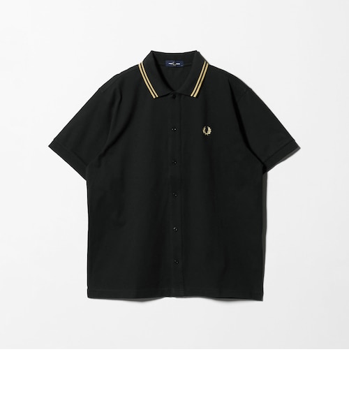 別注】＜FRED PERRY＞ツインティップ ボタンスルー シャツ