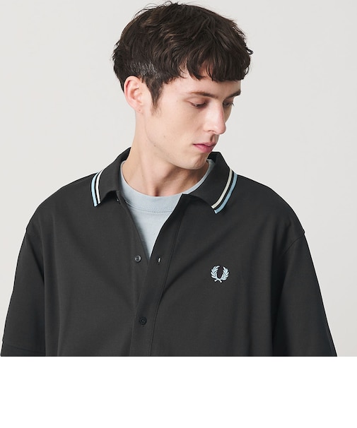 【別注】<FRED PERRY>ツインティップ ボタンスルー シャツ