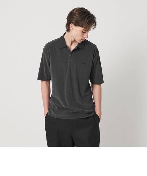 ＜LACOSTE for BEAUTY&YOUTH＞ ワントーン パイル ショートスリーブ ポロシャツ