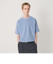 ＜LACOSTE for BEAUTY&YOUTH＞ ワントーン パイル ショートスリーブ Tシャツ