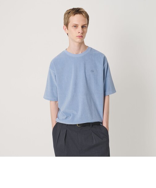 ＜LACOSTE for BEAUTY&YOUTH＞ ワントーン パイル ショートスリーブ Tシャツ