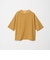 コットンポリエステル ボーダー ハーフスリーブTシャツ