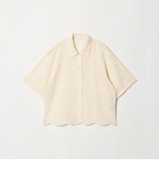 セルロースポリエステル クロスステッチ シャツ ウォッシャブル