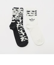 ＜adidas Originals＞アニマル クルーソックス/2P