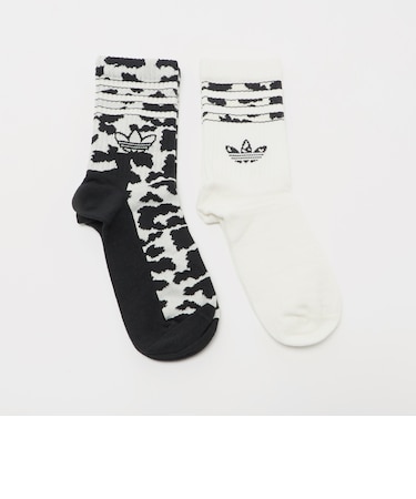 <adidas Originals>アニマル クルーソックス/2P